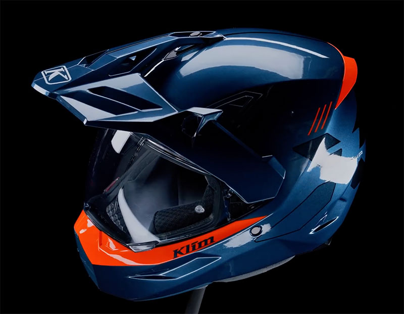 Klim X1 Alpha helmet peak
